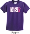Breast Cancer Awareness Dream Big Kids Shirt