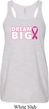 Breast Cancer Awareness Dream Big Ladies Flowy Racerback Tanktop