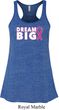 Breast Cancer Awareness Dream Big Ladies Flowy Racerback Tanktop