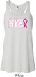 Breast Cancer Awareness Dream Big Ladies Flowy Racerback Tanktop