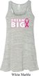 Breast Cancer Awareness Dream Big Ladies Flowy Racerback Tanktop