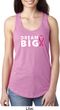 Breast Cancer Awareness Dream Big Ladies Ideal Tank Top