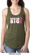 Breast Cancer Awareness Dream Big Ladies Ideal Tank Top