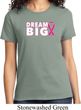Breast Cancer Awareness Dream Big Ladies Shirt