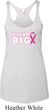 Breast Cancer Awareness Dream Big Ladies Tri Blend Racerback Tank Top