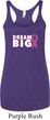 Breast Cancer Awareness Dream Big Ladies Tri Blend Racerback Tank Top