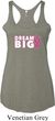 Breast Cancer Awareness Dream Big Ladies Tri Blend Racerback Tank Top