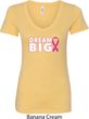 Breast Cancer Awareness Dream Big Ladies V-Neck Shirt