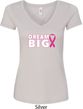Breast Cancer Awareness Dream Big Ladies V-Neck Shirt