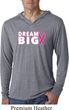Breast Cancer Awareness Dream Big Lightweight Hoodie Shirt