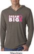 Breast Cancer Awareness Dream Big Lightweight Hoodie Shirt