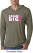 Breast Cancer Awareness Dream Big Lightweight Hoodie Shirt