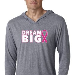 Breast Cancer Awareness Dream Big Lightweight Hoodie Shirt