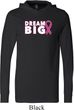 Breast Cancer Awareness Dream Big Lightweight Hoodie Tee
