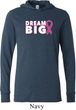 Breast Cancer Awareness Dream Big Lightweight Hoodie Tee