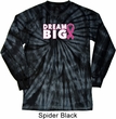 Breast Cancer Awareness Dream Big Long Sleeve Tie Dye Shirt