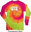 Breast Cancer Awareness Dream Big Long Sleeve Tie Dye Shirt