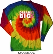 Breast Cancer Awareness Dream Big Long Sleeve Tie Dye Shirt
