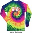 Breast Cancer Awareness Dream Big Long Sleeve Tie Dye Shirt