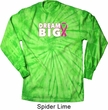 Breast Cancer Awareness Dream Big Long Sleeve Tie Dye Shirt