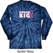 Breast Cancer Awareness Dream Big Long Sleeve Tie Dye Shirt