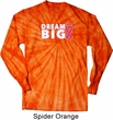 Breast Cancer Awareness Dream Big Long Sleeve Tie Dye Shirt