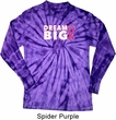 Breast Cancer Awareness Dream Big Long Sleeve Tie Dye Shirt