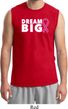 Breast Cancer Awareness Dream Big Mens Muscle Shirt