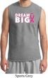 Breast Cancer Awareness Dream Big Mens Muscle Shirt