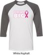 Breast Cancer Awareness Dream Big Mens Raglan Shirt