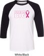 Breast Cancer Awareness Dream Big Mens Raglan Shirt