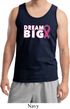 Breast Cancer Awareness Dream Big Mens Tank Top