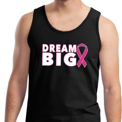 Breast Cancer Awareness Dream Big Mens Tank Top