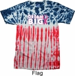 Breast Cancer Awareness Dream Big Patriotic Tie Dye Shirt