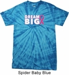 Breast Cancer Awareness Dream Big Spider Tie Dye Shirt