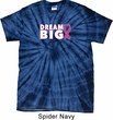 Breast Cancer Awareness Dream Big Spider Tie Dye Shirt