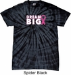 Breast Cancer Awareness Dream Big Spider Tie Dye Shirt