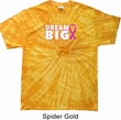Breast Cancer Awareness Dream Big Spider Tie Dye Shirt