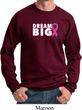 Breast Cancer Awareness Dream Big Sweatshirt