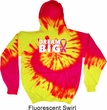 Breast Cancer Awareness Dream Big Tie Dye Hoodie
