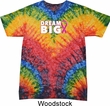 Breast Cancer Awareness Dream Big Tie Dye Shirt