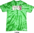 Breast Cancer Awareness Dream Big Twist Tie Dye Shirt