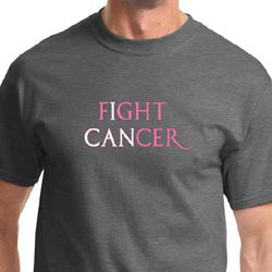 Breast Cancer Awareness Fight Cancer Mens Shirts