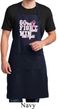 Breast Cancer Awareness Go Fight Win Full Length Apron with Pockets