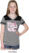 Breast Cancer Awareness Go Fight Win Girls Football Shirt