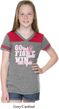 Breast Cancer Awareness Go Fight Win Girls Football Shirt