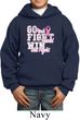 Breast Cancer Awareness Go Fight Win Kids Hoody