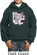 Breast Cancer Awareness Go Fight Win Kids Hoody