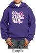 Breast Cancer Awareness Go Fight Win Kids Hoody
