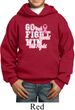 Breast Cancer Awareness Go Fight Win Kids Hoody